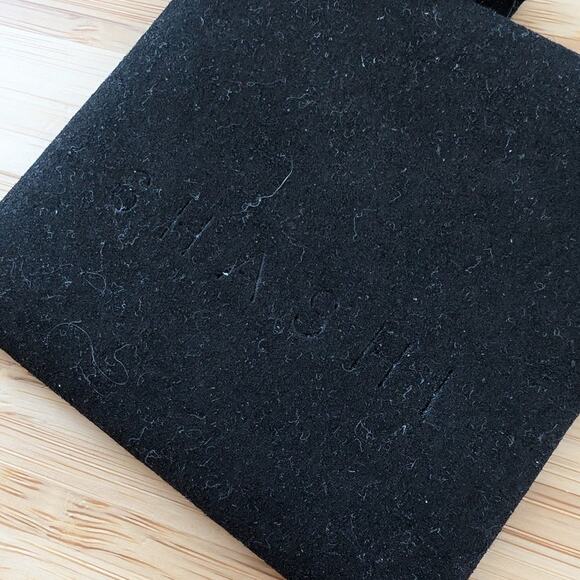 Shashi Silver Rhinestone Alphabet Letter D Crystal Single Earring - Picture 4 of 4